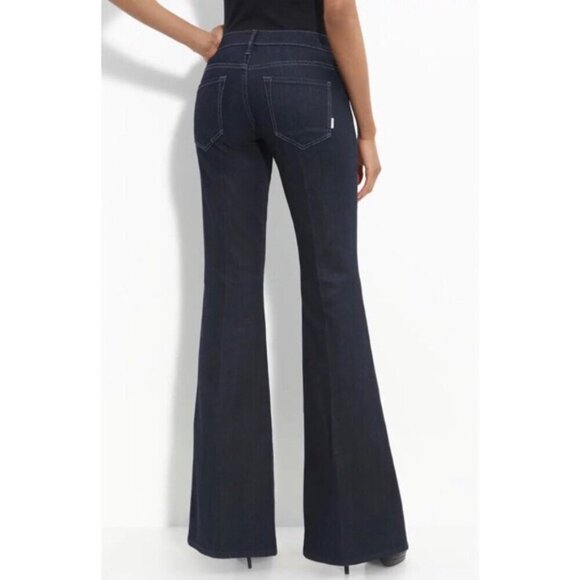 Mother Dark Wash The Curfew Flare Jeans - 26" 🇺🇸 - Picture 10 of 11